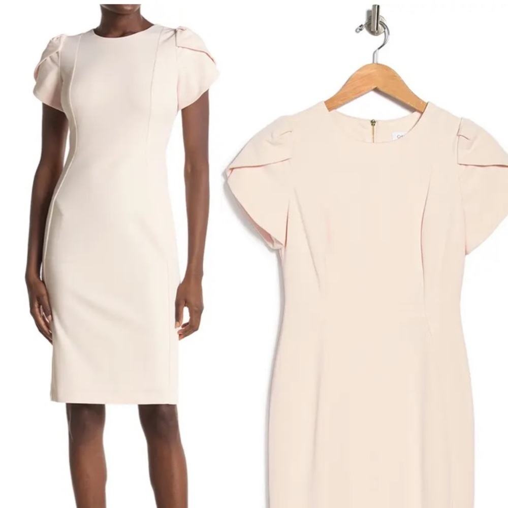 Blush Pink Calvin Klein Dress.